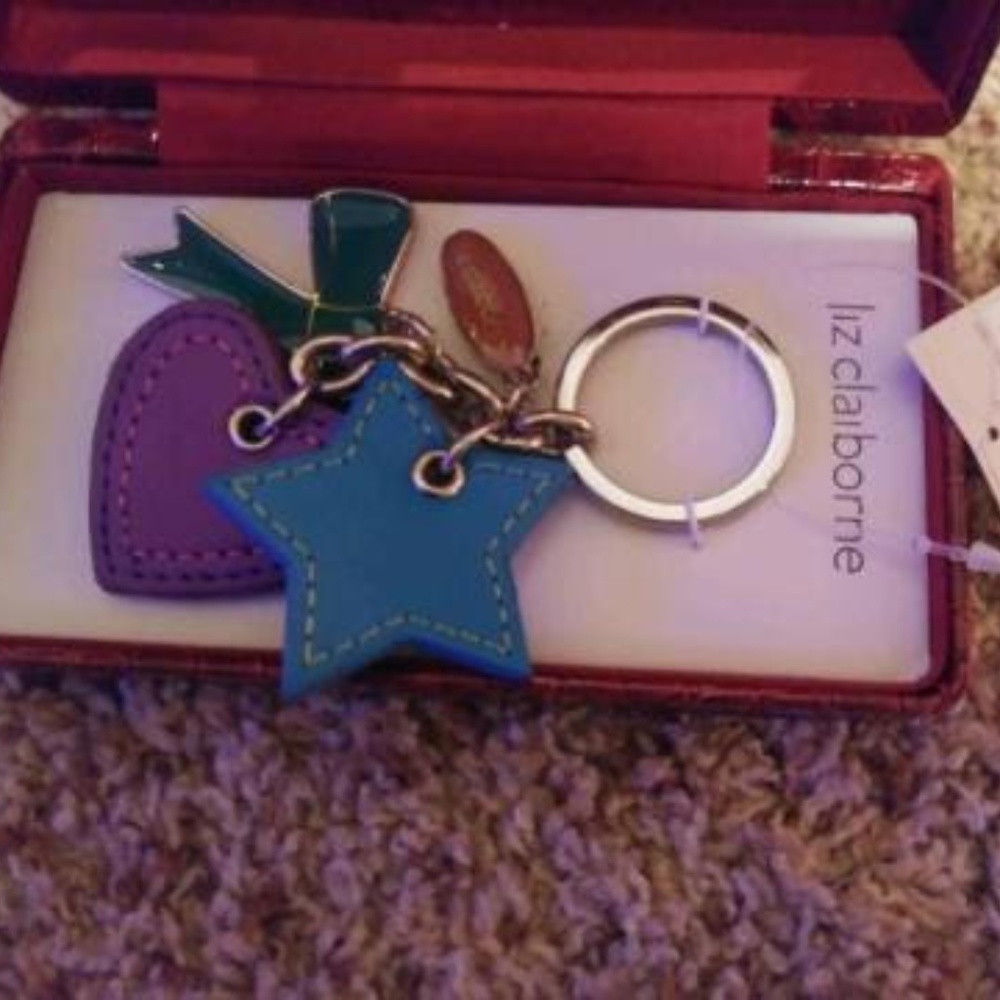 Liz Claiborne Key Chain, NWT